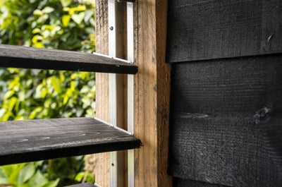 Waelbers Zaun-Fensterladenlamellen 220 cm Edelstahl, schwarz TXT-beschichtet – 1 Stück – 670448,99