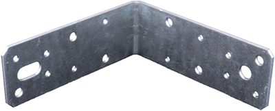 Waelbers Eckanker 125x125x45mm, sendzimir (sv) - 50 Stück - 4884.11