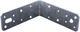 Waelbers Eckanker 125x125x45mm, sendzimir (sv) - 50 Stück - 4884.11