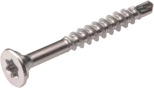 Homefix Hartholzschraube Edelstahl-410 PK Torx TX25 5,0x50 | 100 Stück - 6702.60.34050