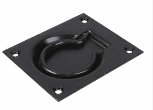 Waelbers Lukenring 75x90mm schwarz - 10 Stück - 707107.05