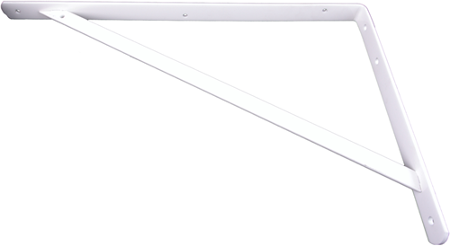 Waelbers Regalträger 330x500mm weiß - 10 Stück - 2575.05