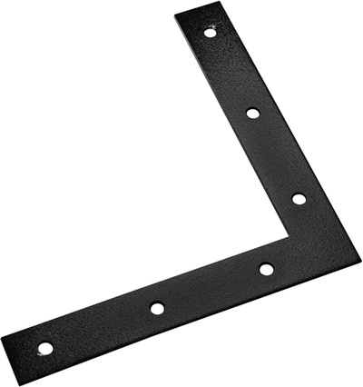 Waelbers Fensterecke 100 mm schwarz – 50 Stück – 2057.11
