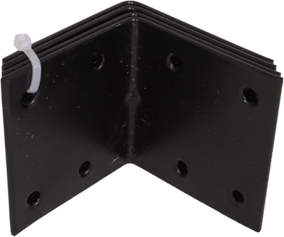 Waelbers Verstärkungsecke 50x50x40mm schwarz - 50 Stück - 4357.11