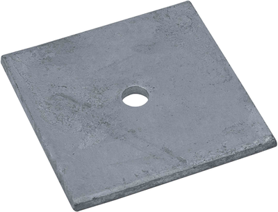 Waelbers Folgeplatte M16 100x100x6mm, feuerverzinkt (FV) - 25 Stück - 310133.09