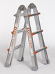 Waku professionelle Teleskop-Klappleiter 4x3 Stufen Waku - 1413800100