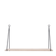 Wandregal aus Holz und Metall, 50 x 16 x 29 cm