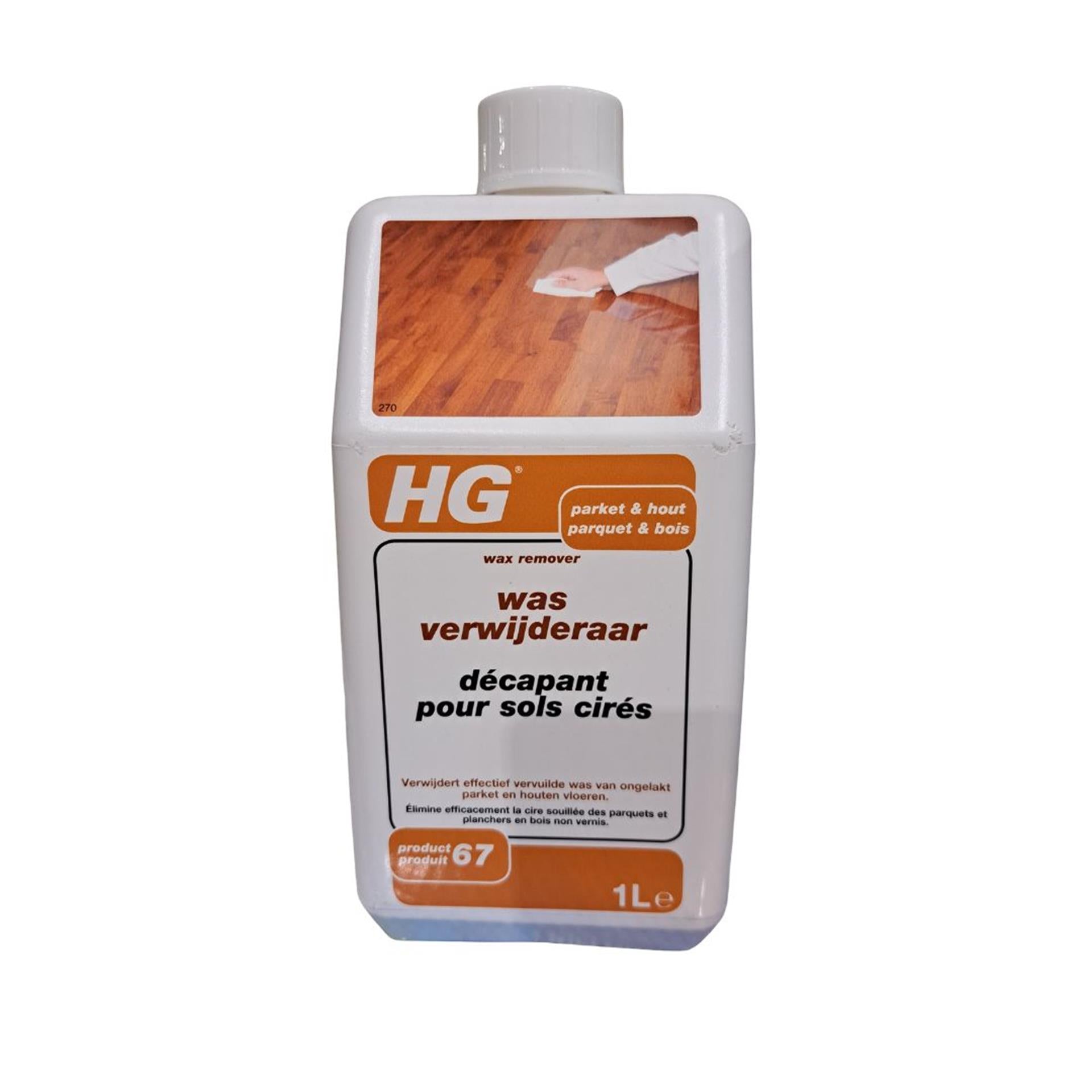 Hg Parkett-Holzwachsentferner 1l