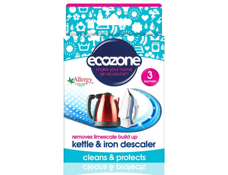 Ecozone Descaler für Kessel und Eisen 3x0.02 kg