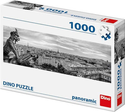 Dinotoys Dino Puzzle - Panorama Paris von Notre -Dame - 1000 Stücke
