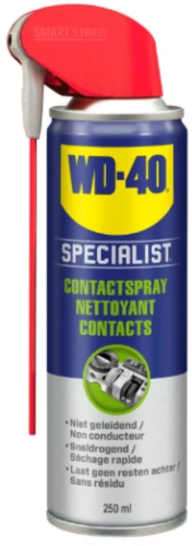Kontaktspray Spezialist 250 ml schwarz rot