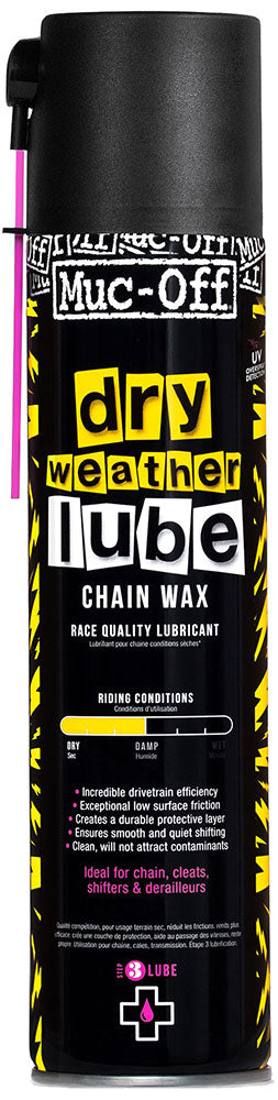 Muc-off Dry Weather Lube Aerosol-Kettenspray 400 ml