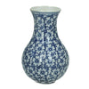 Kersten Vase Steingut blau 13x7x7cm