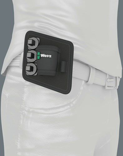 Wera 9468 Zyklop Pocket Gürteltasche, leer, 155 x 65 mm – 05136408001