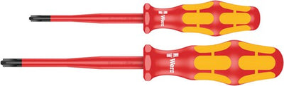 Wera 165 ist PZ S # 1+ 2 Schraubendreher-Set Kraftform Plus Serie 100. mit reduziertem Klingendurchmesser, 2-teilig – 05006470001
