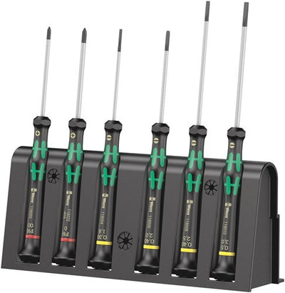 Wera 2035 6 a Mikro-Schraubendreher-Set + Halter, 6-teilig – 1 Stück(e) – 05118150001