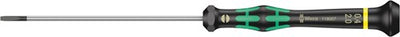 Wera 2035 Kraftform Micro Sägeschnitt-Schraubendreher, 0,40 x 2,0 x 100 mm – 1 Stück – 05118007001