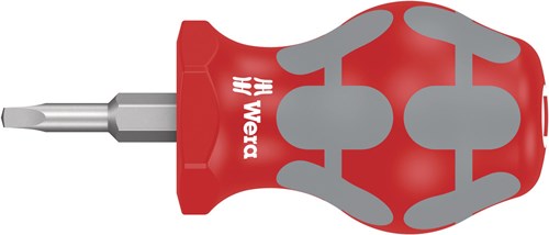 Wera 368 Kurzschraubendreher für Innenvierkantschrauben, Nr. 2 x 25 mm – 05008864001