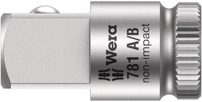 Wera 781 ein 1 4 Adapter | Verbindungsstück | 781 a b x 3 8 x 25,2 mm x 1 4 - 05042670001