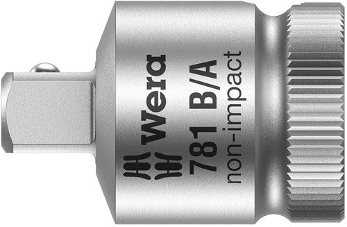 Wera 781 b 3 8 Adapter | Verbindungsstück | 781 b a x 1 4 x 27 mm x 3 8 - 05042672001