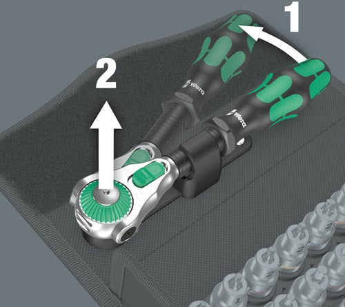 Wera 8100 sb all-in zyklop speed | 3 8 | 35-teilig 05003536001