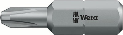 Wera 851 1 RZ Bits Phillips, PH 2 x 25 mm reduzierter Schaftdurchmesser – 1 Stück – 05135009001