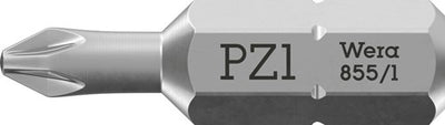 Wera 855 1 Z Bits Pozidriv, PZ 1 x 25 mm – 1 Stück – 05072080001