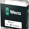 Wera 867 1 Z Torx®-Bits, tx 30 x 25 mm (10 Bits pro Box) – 1 Stück – 05072411001