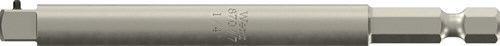 Wera 870 4 Adapter, 1 4 Zoll x 100 mm – 1 Stück – 05050210001