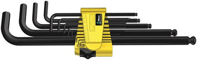 Wera 950 pkl 13 sz n Inbusschlüsselsatz, Zoll, schwarzer Laser, 13-teilig – 1 Stück – 05021728001
