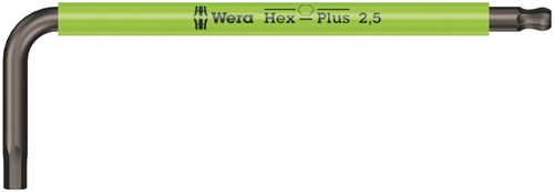 Wera 950 spks Winkelschlüssel mehrfarbig, metrisch, 2,5 x 63 mm – 05022671001