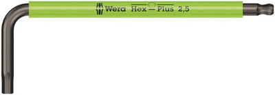 Wera 950 spks Winkelschlüssel mehrfarbig, metrisch, 2,5 x 63 mm – 05022671001