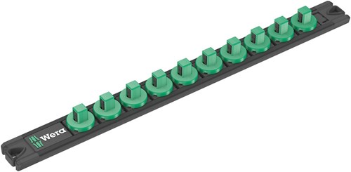 Wera 9601 Kappen-Magnetleiste, 3 8, leer, 30 x 340 mm – 05136421001