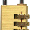 Werkzeyt vorhängeschloss messing 35,5x3mm - b34123