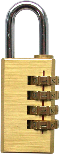 Werkzeyt vorhängeschloss messing 35,5x3mm - b34123