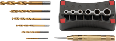Werkzeyt Metallbohrer-Set 8-teilig mit Bohrhilfe – zyt23421