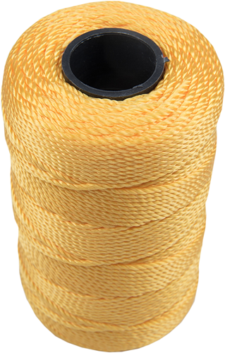 Werkzeyt PP-Seil 1 mm, 8 kg, gelbe Spule, 125 m – B34179