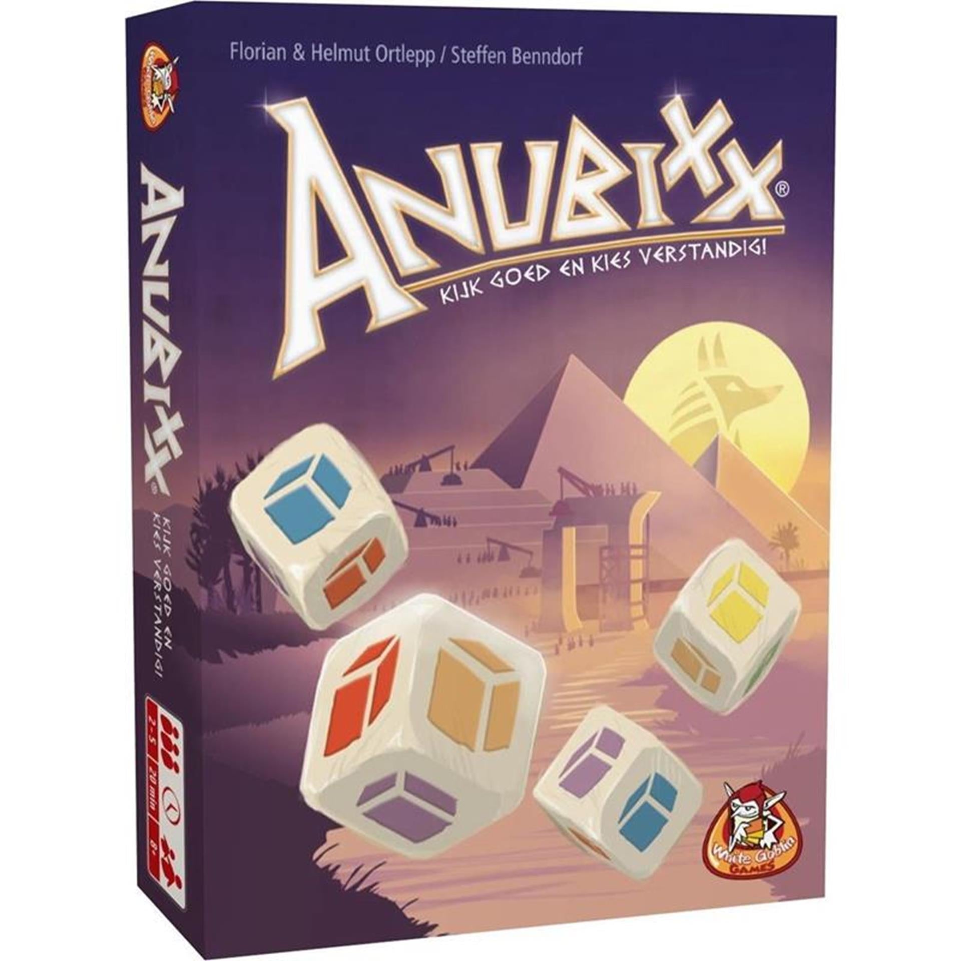 Weiße Kobold-Spiele, weißes Kobold-Anubixx-Würfelspiel