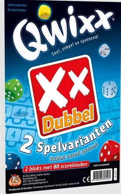 White Goblin Games Qwixx Double Dice Game