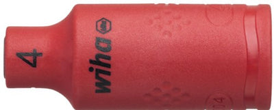 Wiha 246223 Steckschlüsseleinsatz isoliert 1 4 Außensechskant 4,0 mm x 42 mm - 43088