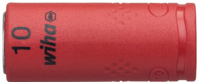 Wiha 246230 Steckschlüsseleinsatz isoliert 1 4 Außensechskant 10,0 mm x 42 mm - 43095