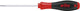 Wiha 302055300 Schraubendreher Soft Finish Schlitzkopf mit runder Klinge für tiefsitzende Schrauben 5,5 mm x 300 mm – 00702
