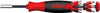 Wiha 38606 | Schraubendreher mit Bitmagazin | Hubhöhe 25 | magnetisch | 12 Bit – 38606