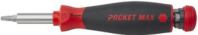 Wiha 45292 | Pocketmax® magnetisch | Schraubendreher mit Bitmagazin | 8 Bit | 1 4 - 45292