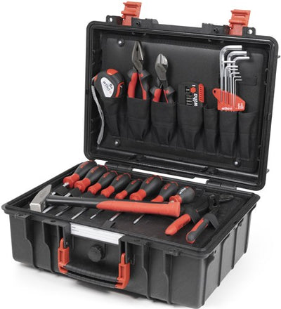 Wiha 9300-71403 Werkzeugkoffer Basisset l mechanisch | 18 Stück - 45531