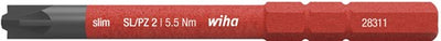 Wiha Wendemesser | Plus-Minus-Schlitz PZD 2 x 75 mm | vde isoliert | 1 Stück - 34590 - 34590