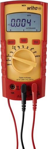 WIHA Digital Multimeter bis zu 1.000 V AC, Cat IV