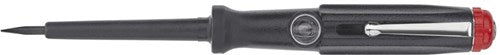 Wiha SB2557 Spannungsprüfer 150-250 Volt Schlitzkopf schwarz, mit Clip im Blister 3,0 mm - 31771
