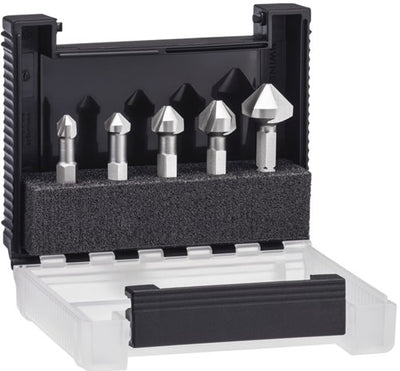 Wiha Souverän Bohrer-Set | 1 4 | 6-teilig | inkl. Karton - 28027 - 28027