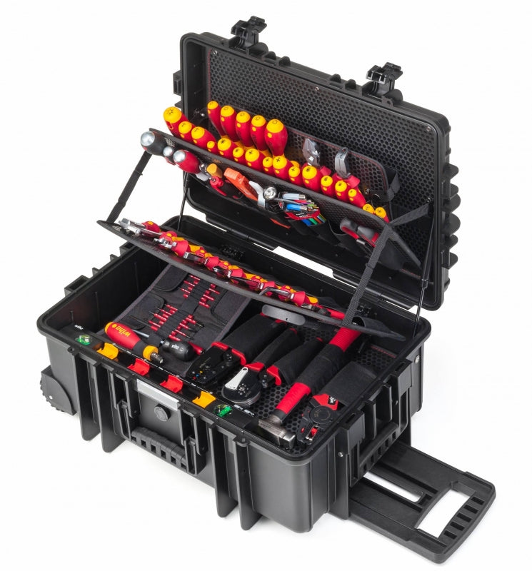 Wiha 42069 | Werkzeugkoffer-Set | Elektriker | 115 Stück | Kompetenz | einstellen | xxl 2 - 42069